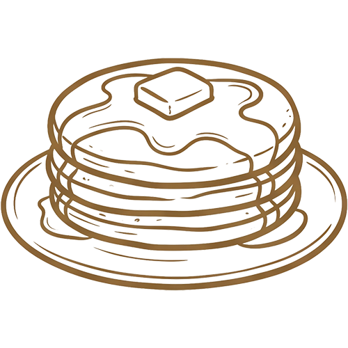 Pancakes illustration