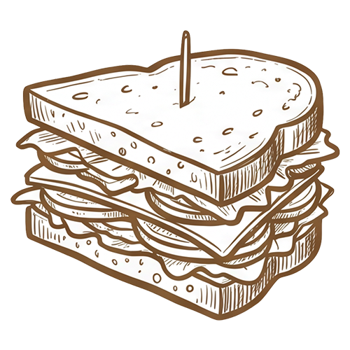 Sandwich illustration